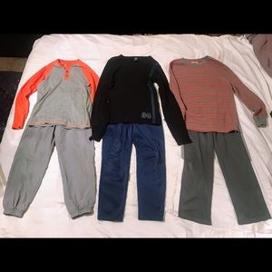Boys Bundle Pants Shirt Medium 7/8